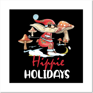 Hippie Holidays Christmas Posters and Art